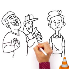 Video; piensa antes de beber